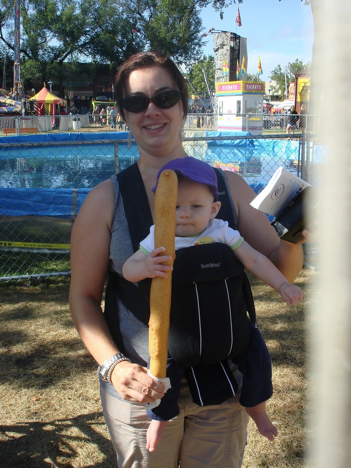 The Adventures of Abby, Anni and Hunter Giant Corn Dogs and Whatnot