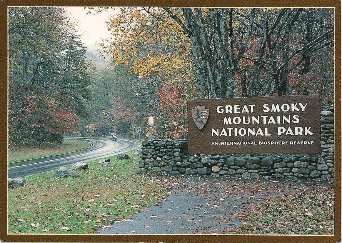 MY UNESCO WHS POSTCARDS COLLECTION USA Great Smoky Mountains