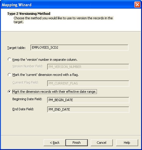 Informatica: Creating a SCD Type 2 mapping using the Informatica ...