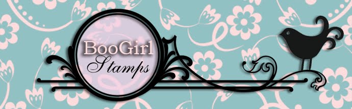 boo girl stamps