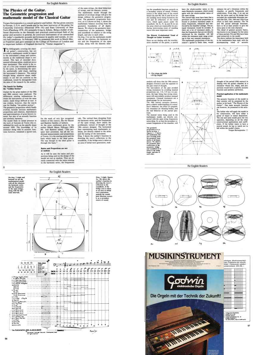 The Geometric Progression and Mathematic model...-DAS MUSIKINSTRUMENT-Issue 9, Sep. 1984