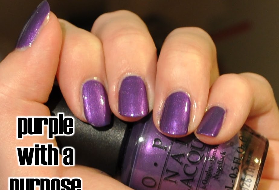 thatleanne: OPI Purple With A Purpose!