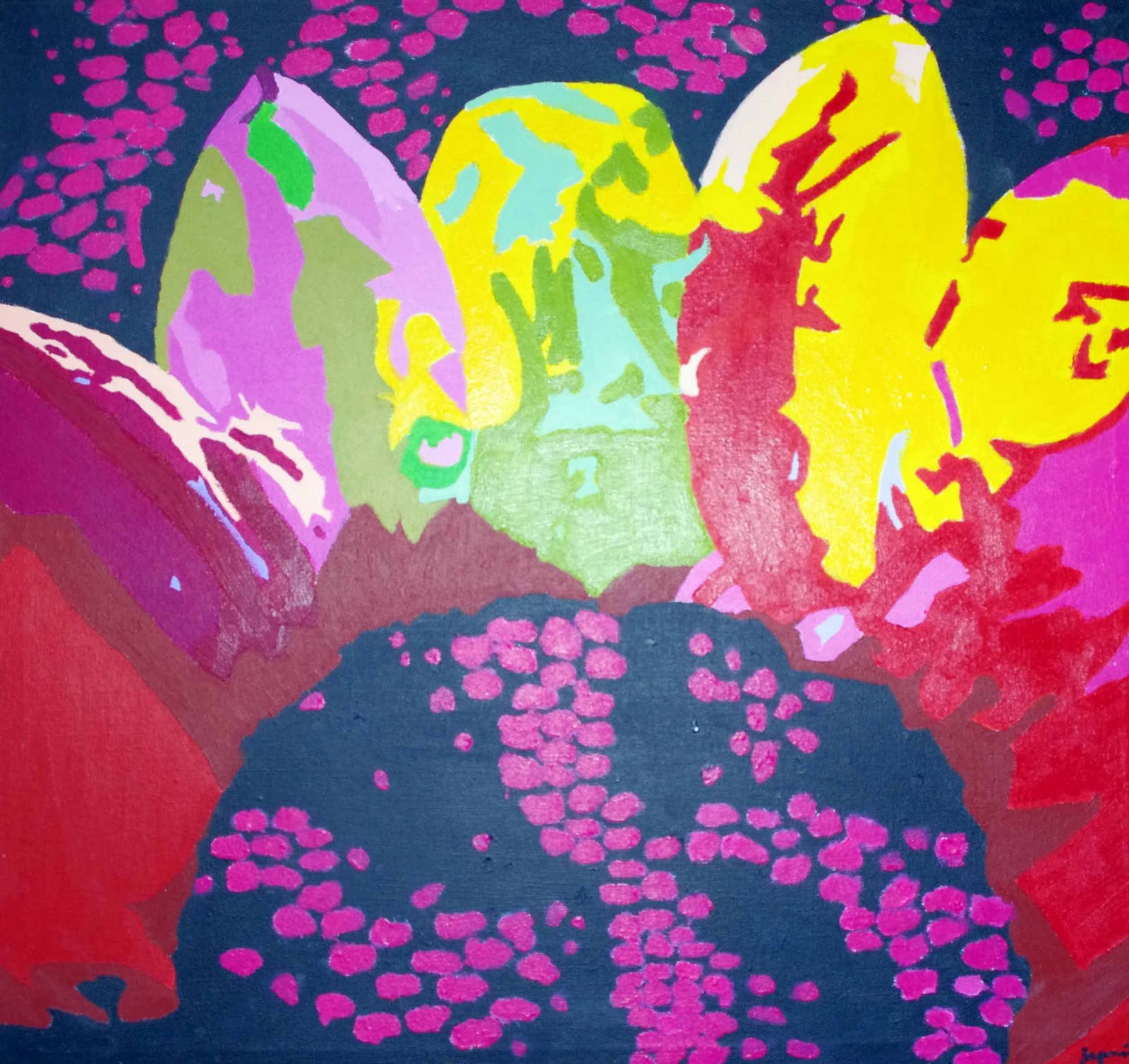 art the heart Grade 10 High Contrast Painting