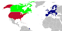 U.S. and EU Map, 2007