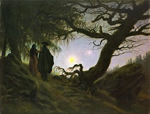 Un uomo e una donna davanti alla Luna (1819)