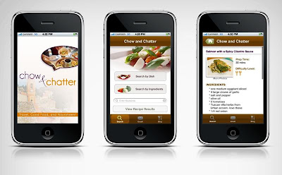 Chow and Chatter Recipe App  <i>~support a fellow blogger!</i>