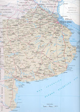 Map of the province of Buenos Aires