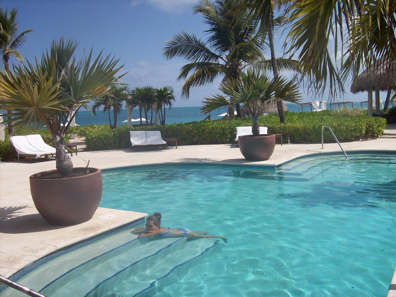 A Beach and an Adventure: Chillin in the Pool