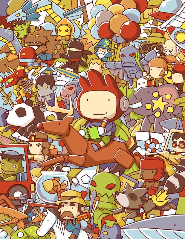 Egg Doodles: Scribblenauts Egg Doodles: Scribblenauts