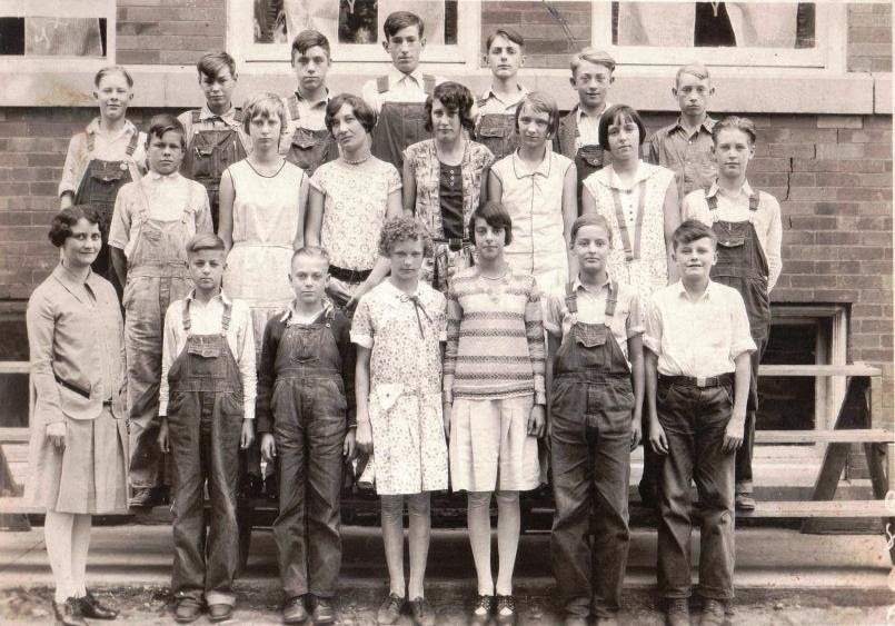 Long Lost School Days Greenwood Nebraska 1929