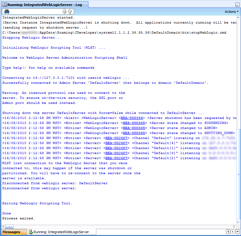 One size doesn't fit all: Installing JDeveloper 11g v11.1.1.2.0 under ...