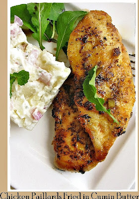 Moorish Chicken in Cumin Butter! Delicious is the word... 2 main+2+2