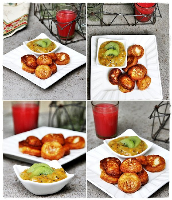 Ricotta & Cream Cheese Chili Poppers with Kiwi Salsa 5 Ricotta & Cream Cheese Chili Poppers with Kiwi Salsa