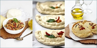 Roasted Bell Pepper, Mushroom and Ricotta Calzones ... just too delicious! 30 8