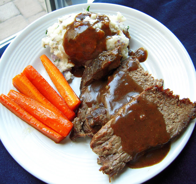 Healthy and Homemade RepostTriple Seasoning Crock Pot Roast