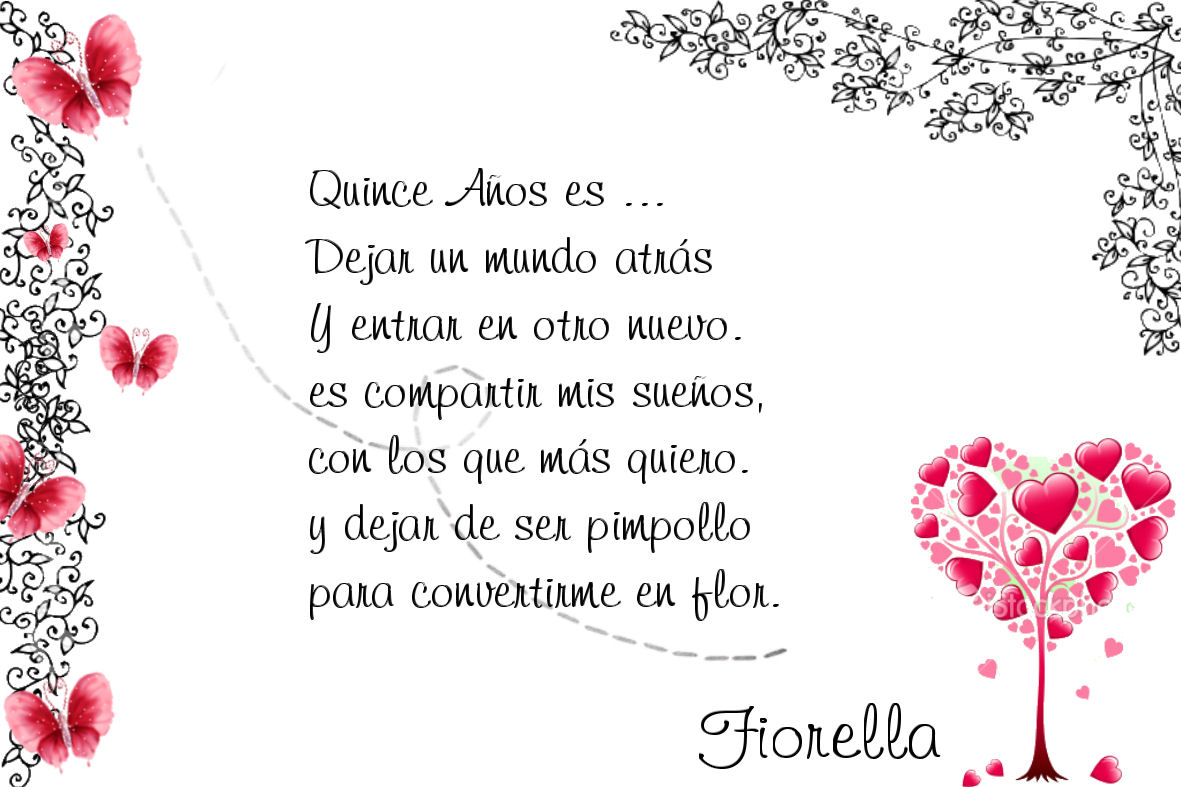 Frases para 15 añeras - Imagui