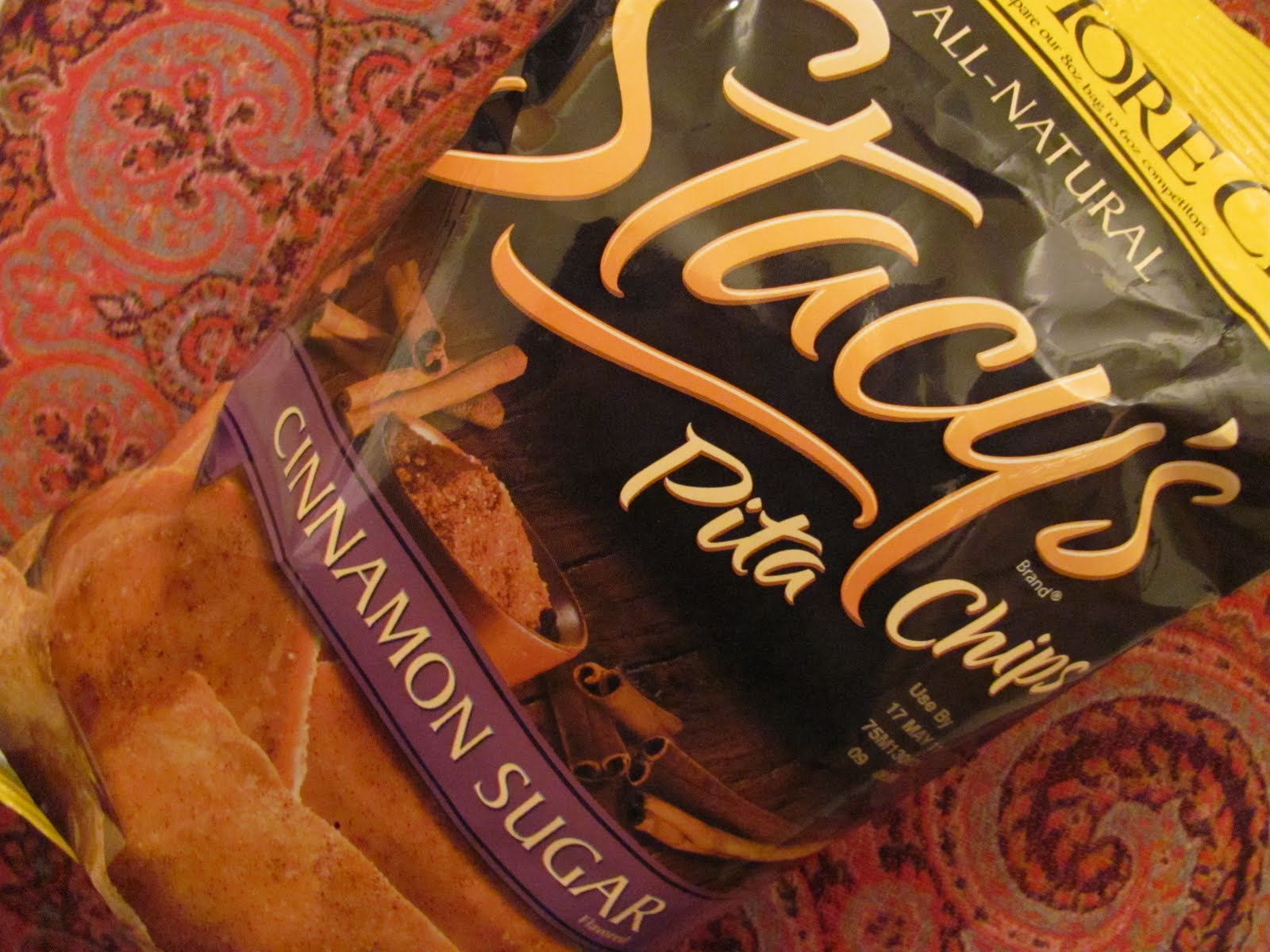 Foodette Reviews Stacy's Cinnamon Sugar Pita Chips