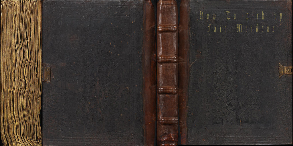 FREE TEXTURE SITE: Free Black Leather Book Texture