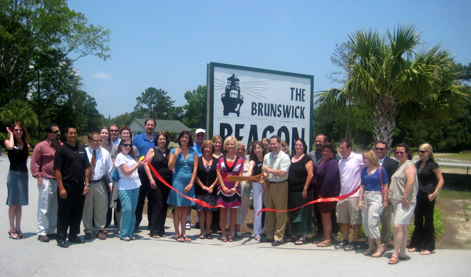 Being Bruce NBCC Ribbon Cutting at The Brunswick Beacon