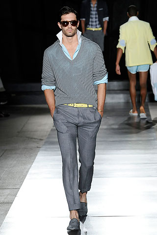 red models new york.....the new instant!: MICHAEL BASTIEN SS10 RUNWAY