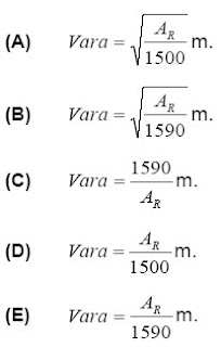 QUESTOES DE ENEM - MATEMÁTICA Vara