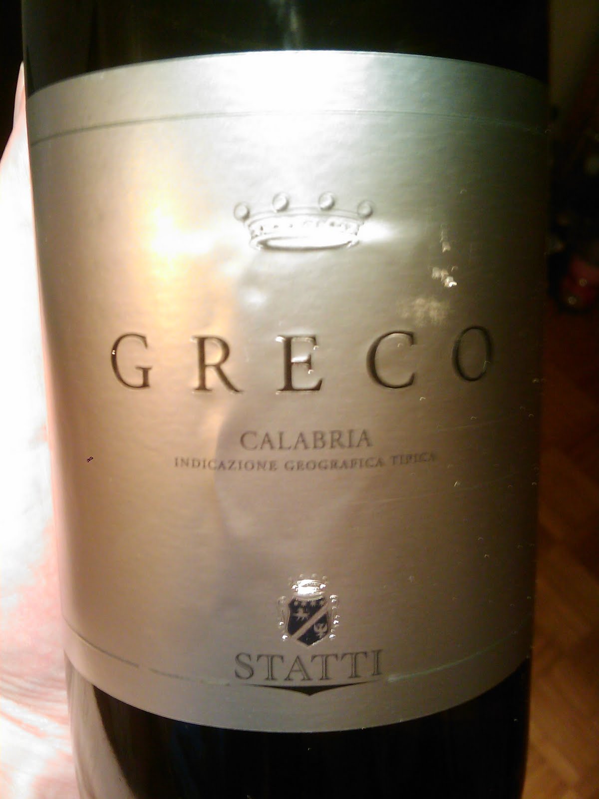 DON SIMON Greco Bianco Statti 2007