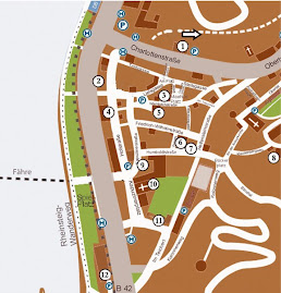 Stadtplan von Ehrenbreitstein
