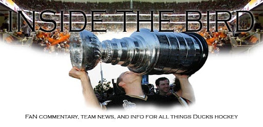 Inside the Bird - A Ducks Hockey Fan Blog