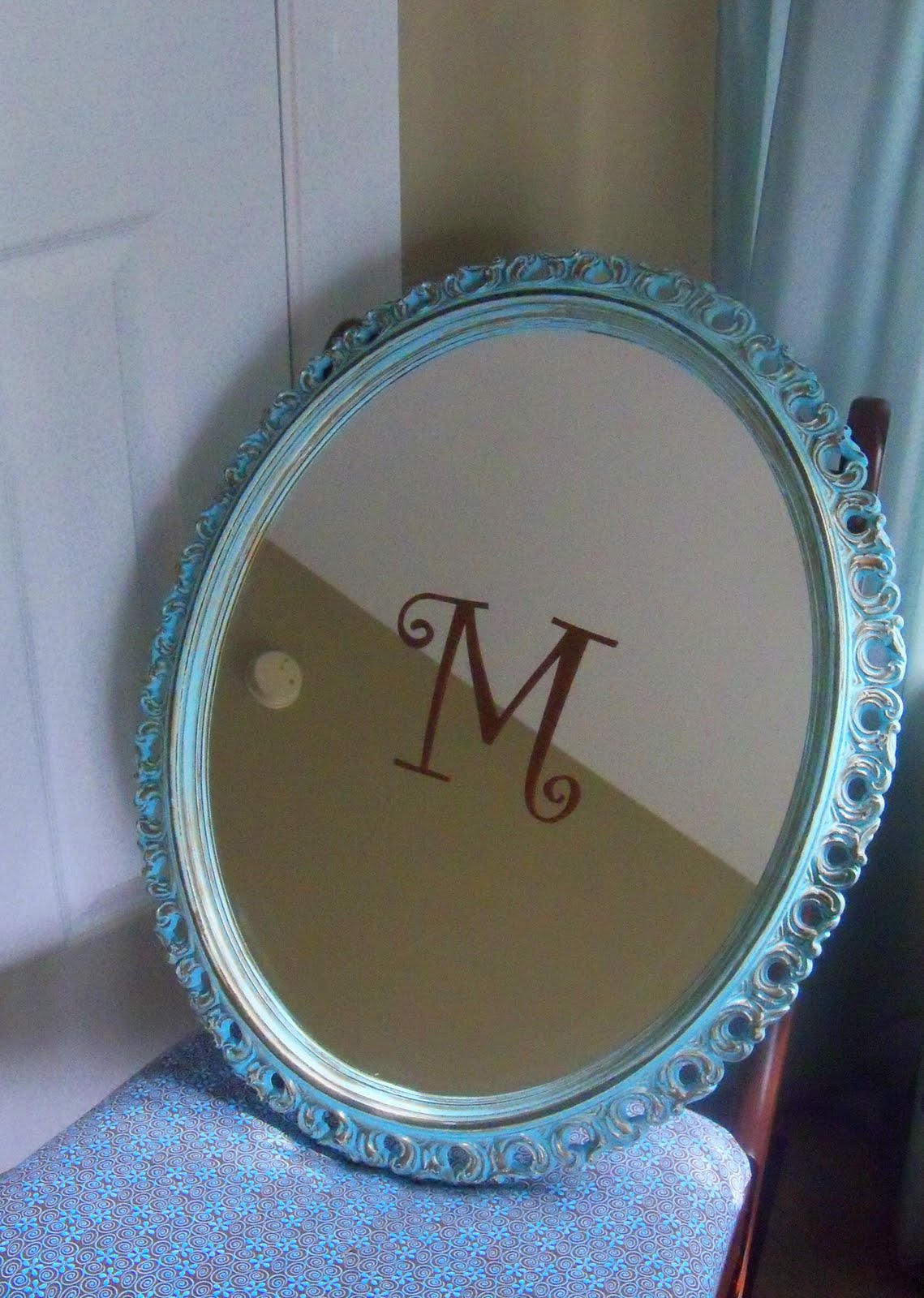 Cool mirror before and after makeover - Debbiedoos