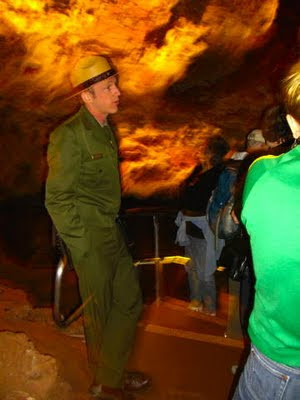 Park ranger at Wind Cave National Park. Photo by Chas S. Clifton.