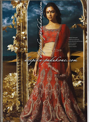 BwNewz: Deepika Padukone Bridal dress and Jewellery Designs Photos