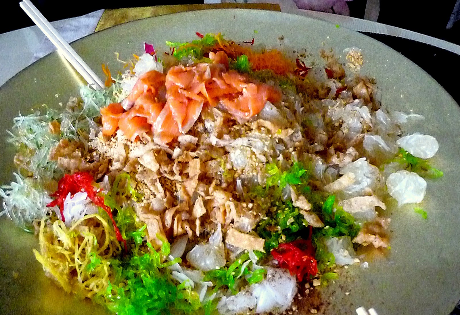 StyleListRoom....... Yu Sheng Chines New Year Salad Tossing