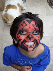 face sci fi shine painting wars star