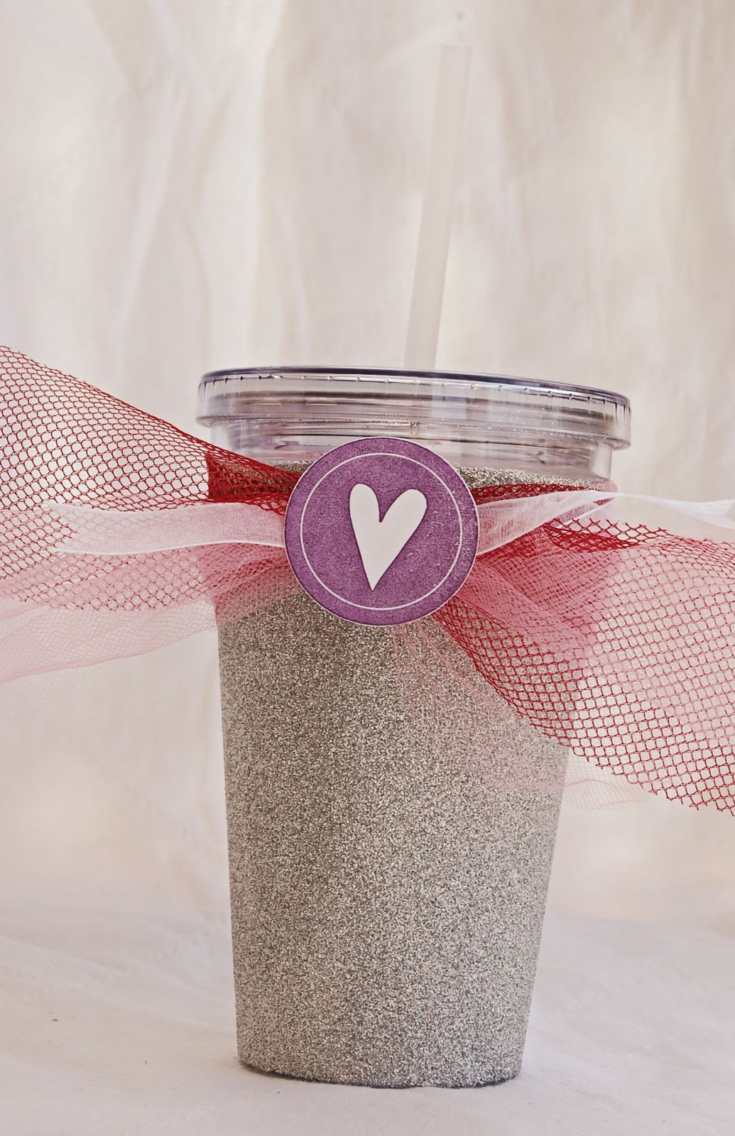 kristy.makes diy glitter cup