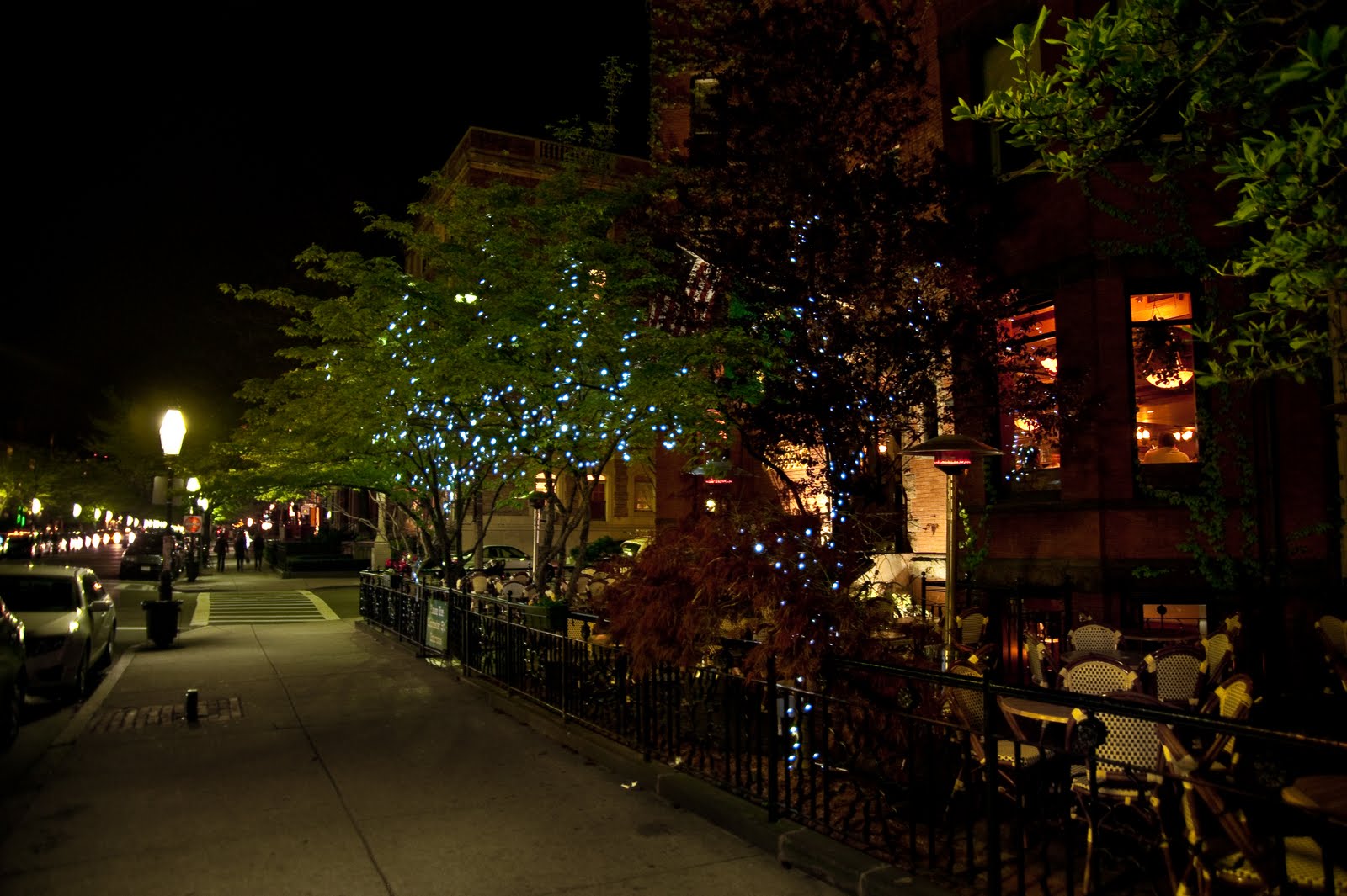 Shot Of The Day Back Bay At Night Boston Great Area Of S And Restaurants Called The Back Bay Makes Around Copley Center A Fun Place To Visit Even Found Book Restaurant Which