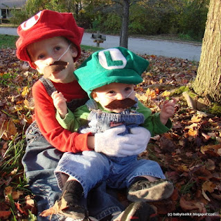 Baby Toolkit: Halloween 2009: Making Mario