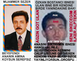 OZKAN BOSTANCI DENEN AGZINDA,GOTUNDE MUAMMER SEZER'IN SIKI ILE GEZEN GOTVEREN.ALNINA IBNE YAZDIK,.