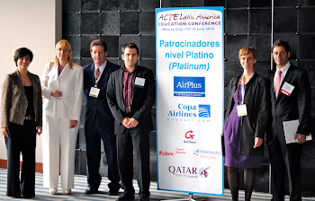 Participação na Conferência Regional do ACTE, em 2010, no México.