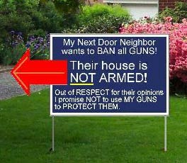 The Greatest Pro-Gun Yard Sign Ever