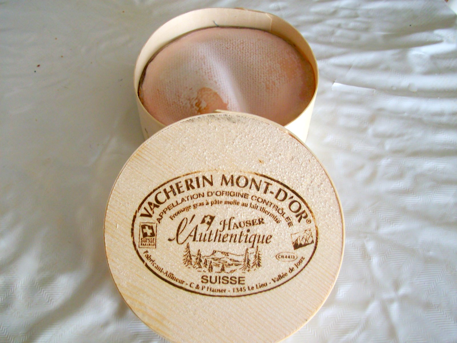 Fabrication du vacherin mont d