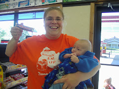 My mom  with Brayden