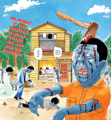 RomeRome: Zombi e demenza !!!, il fumetto