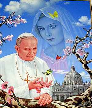 "Kochajcie Maryję, bo to Matka wasza, a wy Jej dzieci."                             Jan Paweł II