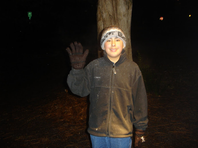 Invierno 2008 ,  la primera nevada