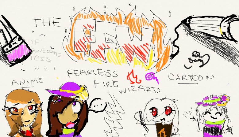 The Fearless Fire Wizard