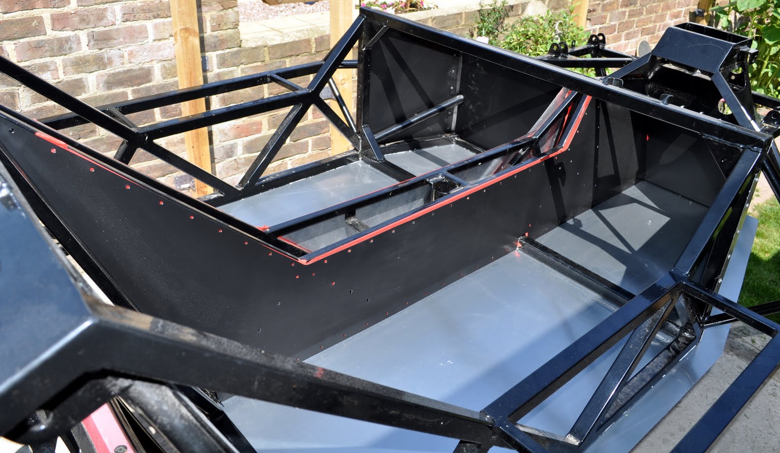 Sylva J15 kit car build More panels