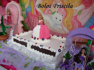 Bolo em forma de Boneca Barbie ou Princesa! – Blog Loja Santo Antonio