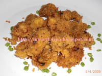 Deep-Fried Mussels