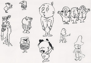 DES509 - Animation: 'Cartoon Modern' Drawings