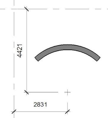 Revit Fix: Setting out curved walls